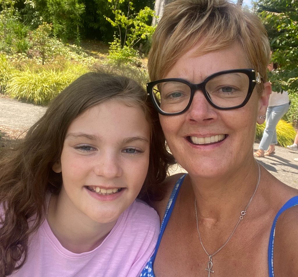 Michelle Rock thought she was in the menopause - but she was 33 weeks pregnant at 42, and at 52 she is now asked if she is her daughter's granny.