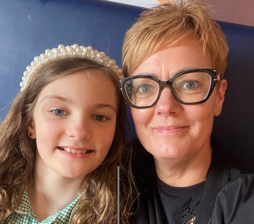 Michelle Rock thought she was in the menopause - but she was 33 weeks pregnant at 42, and at 52 she is now asked if she is her daughter's granny.