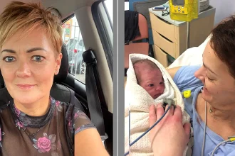 Michelle Rock thought she was in the menopause - but she was 33 weeks pregnant at 42, and at 52 she is now asked if she is her daughter's granny.