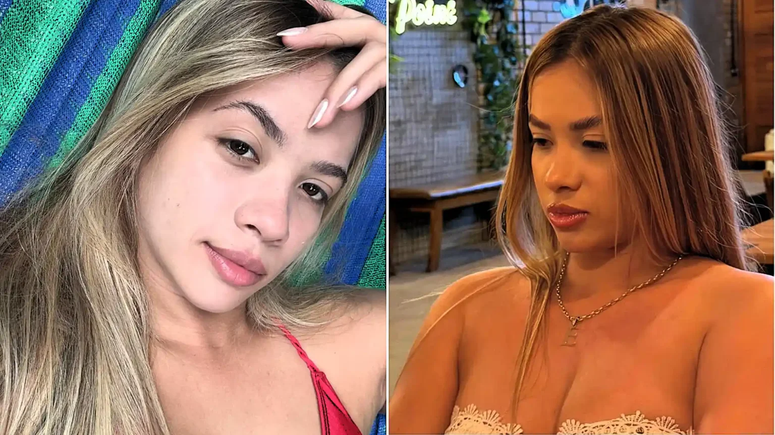 Influencer Evelyn Lima Dantas, 21, was dragged from a house and shot dead in Brazil - a week after being bailed over the murder of a retired police sergeant.