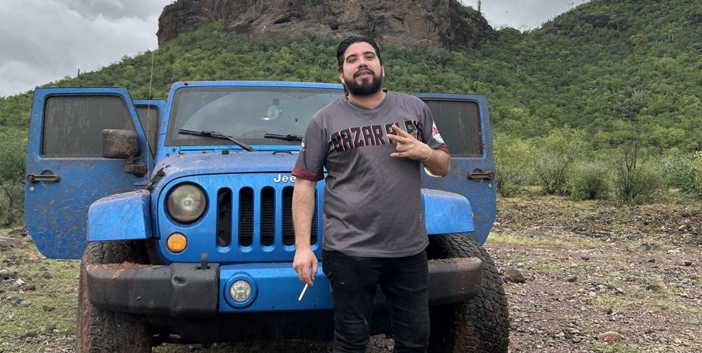 An influencer and podcast host has been shot dead while serving customers at his family's 50-year-old taco shop - as the gunman fled on a motorbike.