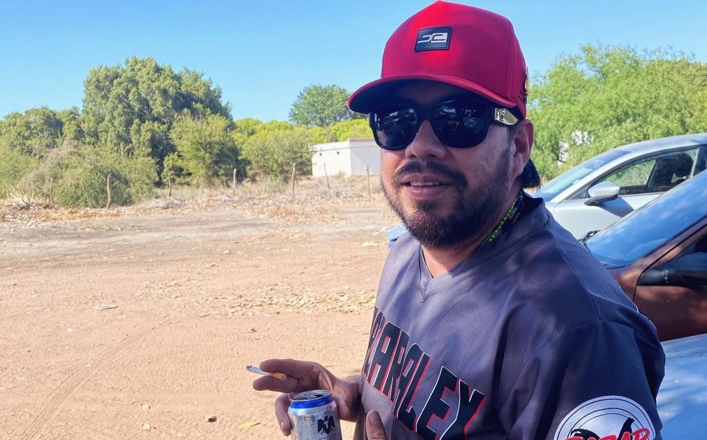 An influencer and podcast host has been shot dead while serving customers at his family's 50-year-old taco shop - as the gunman fled on a motorbike.