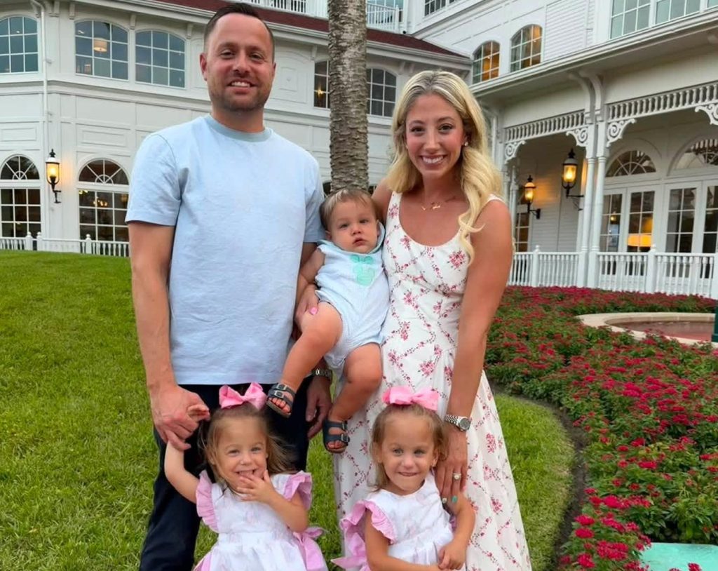 An influencer danced with her surgery drains after having her reproductive organs and breasts removed to dodge the cancer that killed her mum when she was seven.