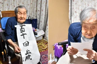 Japan's oldest living person has died aged 115 - the former doctor and oldest ever Olympic torchbearer said walking and using your brain were her secret.