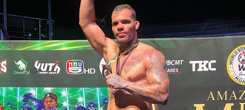 An MMA fighter was shot twice in the bum at an amateur football match after a video he posted allegedly angered a rival faction in his own ultra firm.