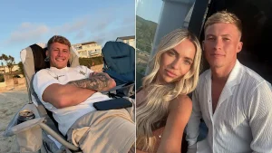 A Brit motocross rider has died aged 28 - as his heartbroken fiancee of 13 years said life feels "impossible" without her "best friend" and "whole world."