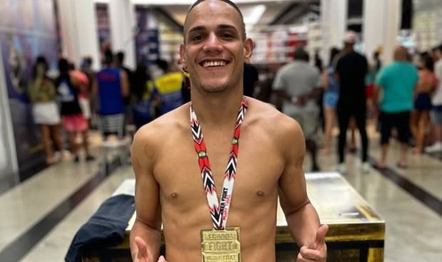 Dad-of-one Muay Thai fighter Cristiano Gonçalves Figueira, 31, was shot dead in Rio de Janeiro after allegedly being mistaken for a man wearing the same colour T-shirt.