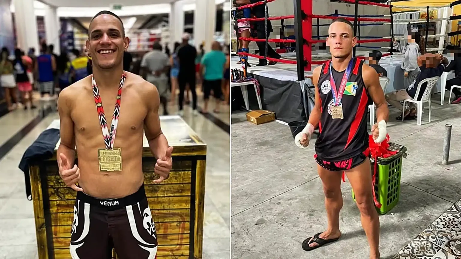 Dad-of-one Muay Thai fighter Cristiano Gonçalves Figueira, 31, was shot dead in Rio de Janeiro after allegedly being mistaken for a man wearing the same colour T-shirt.