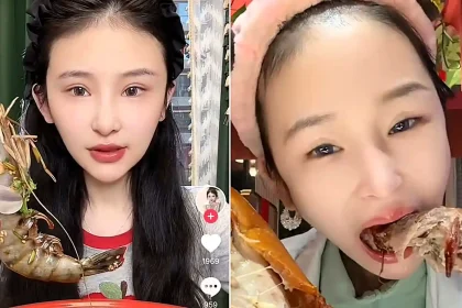 A mukbang influencer with 1.2million followers has died aged 24 - just three days after filming a hospital-bed warning that "health comes first forever."