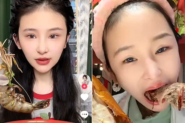 A mukbang influencer with 1.2million followers has died aged 24 - just three days after filming a hospital-bed warning that "health comes first forever."