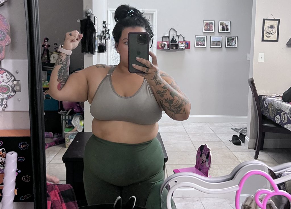 Mum-of-two Tatiana Caso ditched daily McDonald's and lost more than half her body weight - driven by fears she couldn't carry her kids to safety in an emergency.