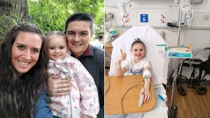 A mum was heartbroken when her baby began army crawling across the floor - it was the same warning sign that led to her own painful arthritis diagnosis.