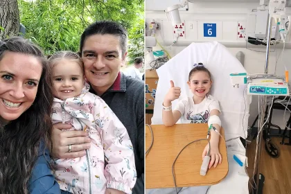 A mum was heartbroken when her baby began army crawling across the floor - it was the same warning sign that led to her own painful arthritis diagnosis.