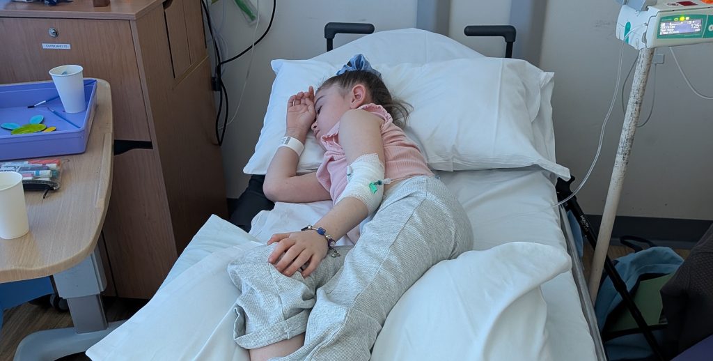 A mum was heartbroken when her baby began army crawling across the floor - it was the same warning sign that led to her own painful arthritis diagnosis.