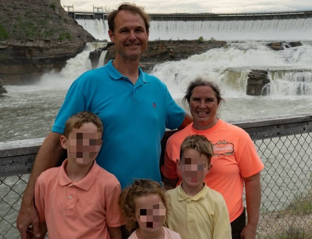 A pilot and father-of-three who vanished in a catastrophic Grand Canyon flash flood has been found dead almost three weeks on, 10 miles downstream.