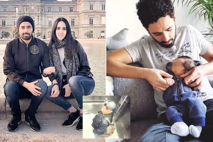 A rock star, his pregnant wife, their toddler, the family nanny and their dog were shot dead in a penthouse - with the couple's six-year-old son found alive.