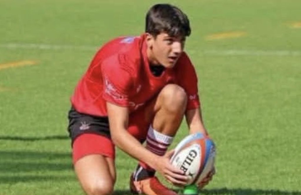 A teenage rugby prospect has died after his mini-car smashed into a tree on the way home from training - with two operations failing to stop internal bleeding.