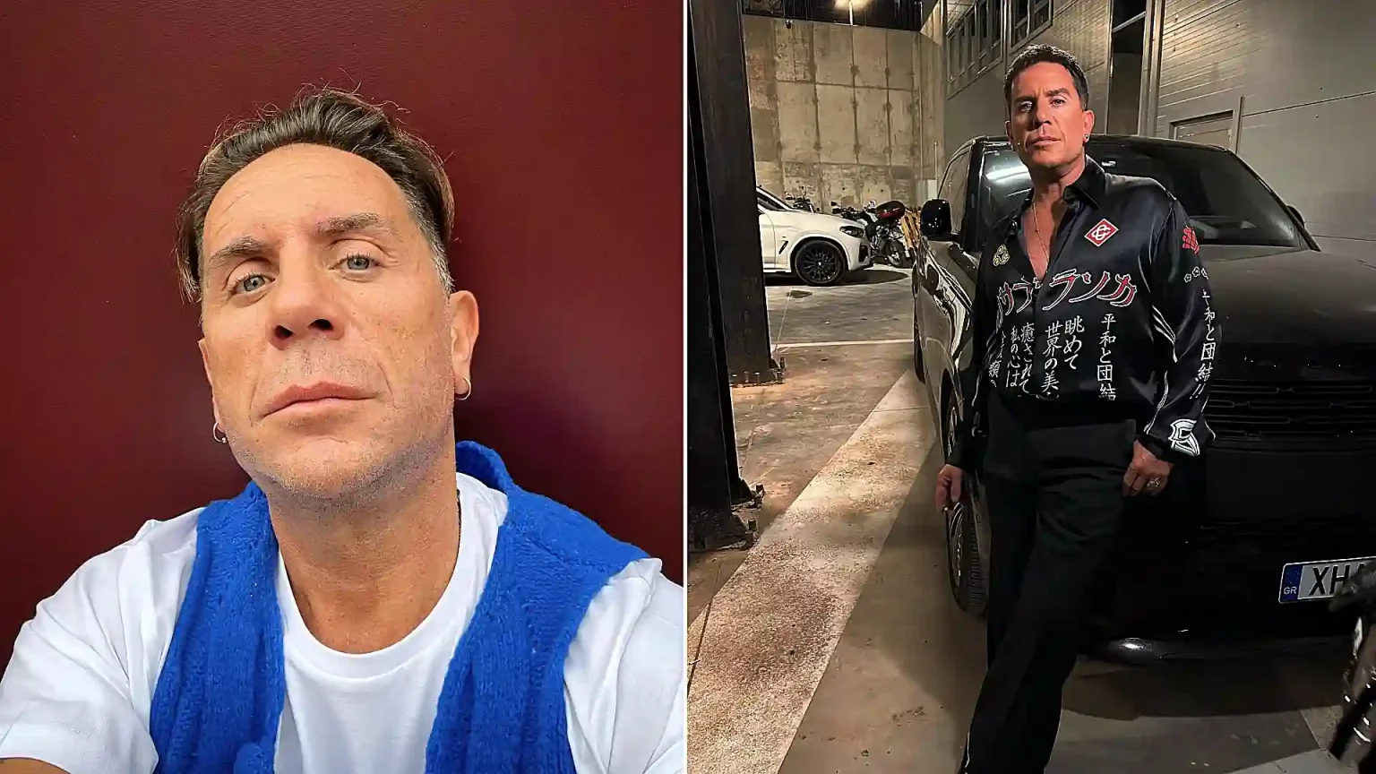 A Greek superstar has died after suffering cardiac arrest during a trendy anti-ageing blood treatment - two doctors have now been charged over his death at 54.