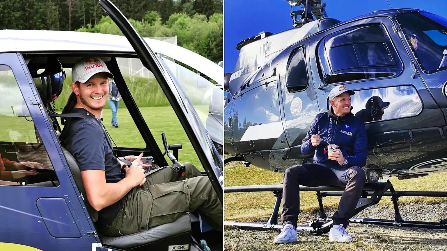 Olympic ski jumping legend Thomas Morgenstern left stunned after thieves steal his company's helicopter in the dead of night - and fly it across several borders.