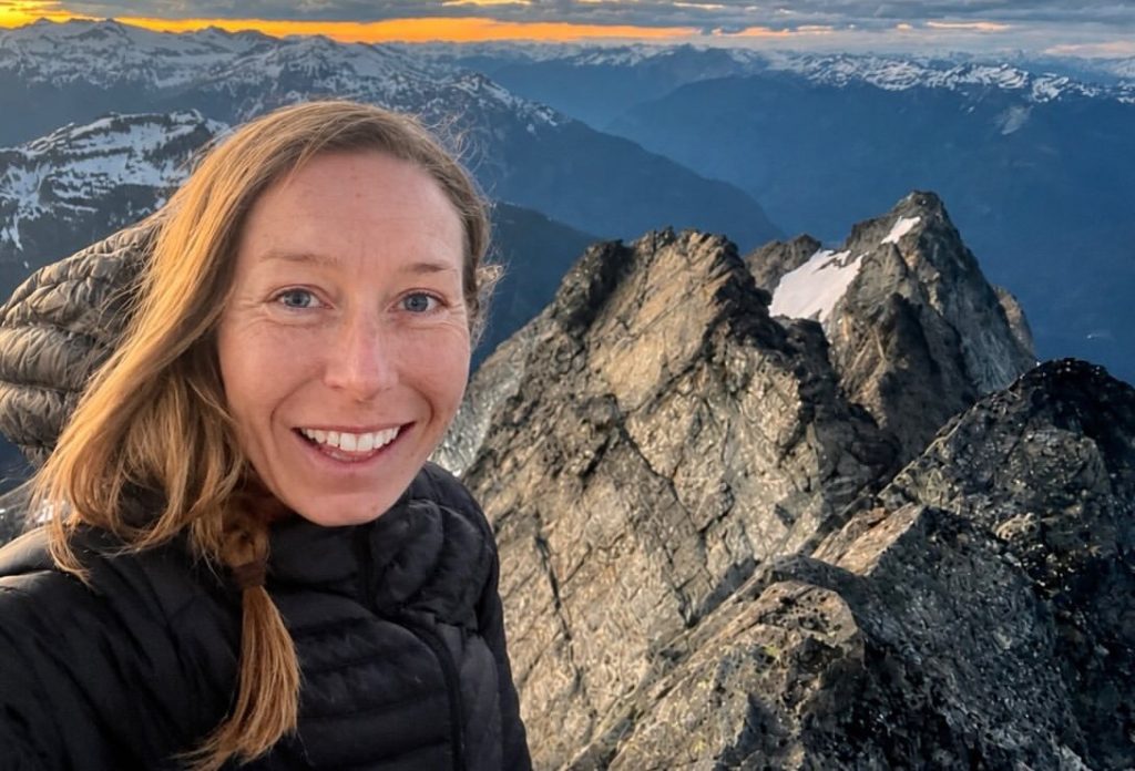Canadian skyrunner Kalie McCrystal, 38, has vanished on the Matterhorn while training for a record attempt - a helicopter search has been grounded with no trace found.
