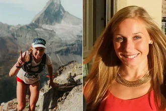 Canadian skyrunner Kalie McCrystal, 38, has vanished on the Matterhorn while training for a record attempt - a helicopter search has been grounded with no trace found.