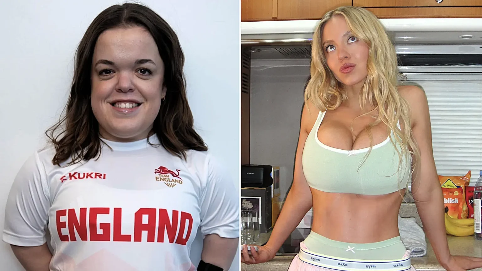 A Team GB Paralympian hit back at Sydney Sweeney's racy sports ad by sharing footage of herself benching 112kg - this is what women in sport really look like.