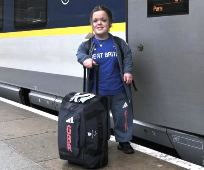 A Team GB Paralympian hit back at Sydney Sweeney's racy sports ad by sharing footage of herself benching 112kg - this is what women in sport really look like.