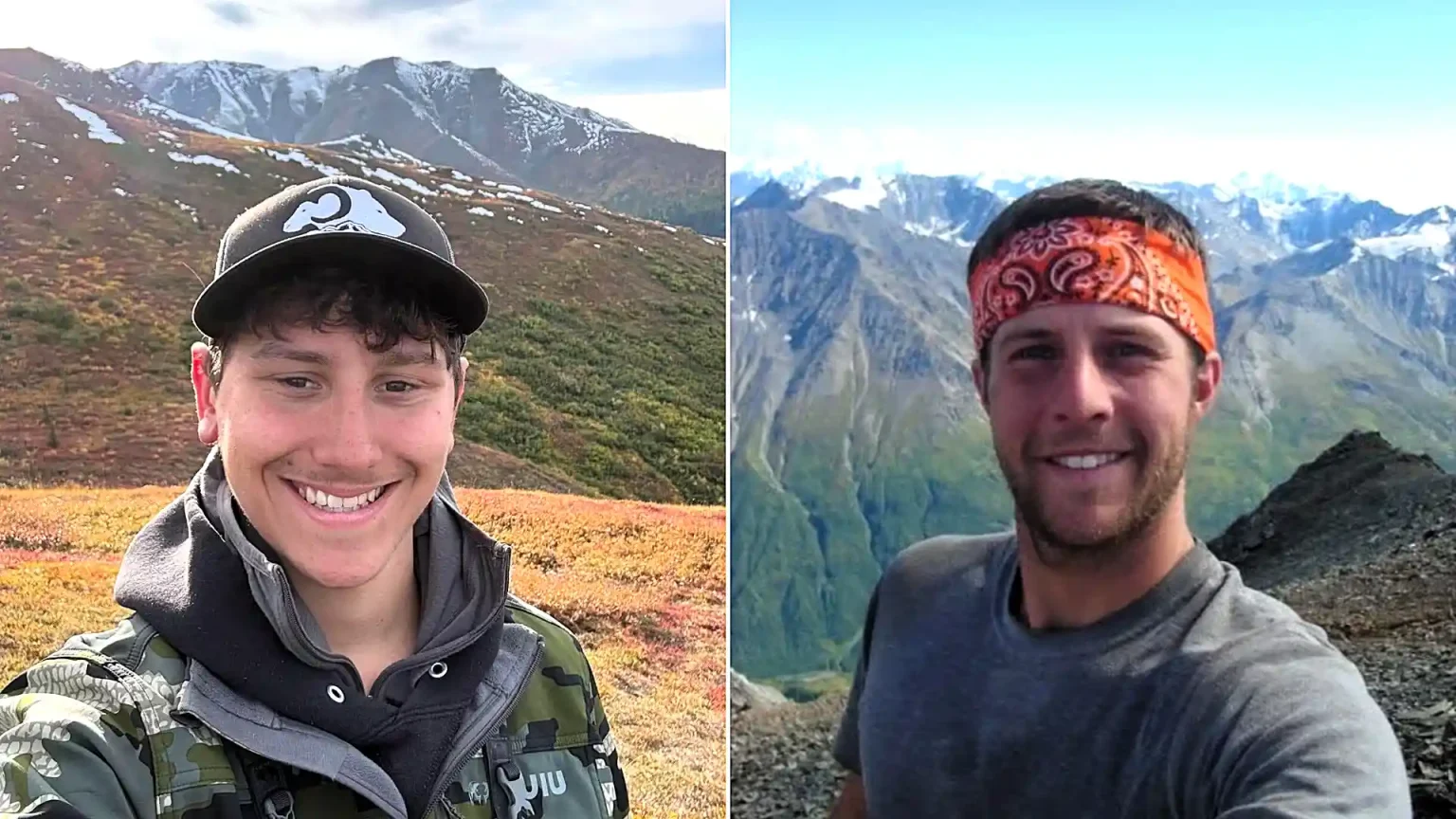 Michigan teen Connor Helsel, 18, and hunting guide pilot Cabot Pitts, 42, have died after their plane crashed in Alaska's remote Wrangell Mountains shortly after take-off.