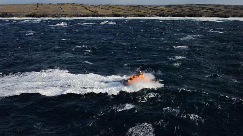 Tourist falls off cliff into BLOWHOLE as rescuers battle insane waves to save him