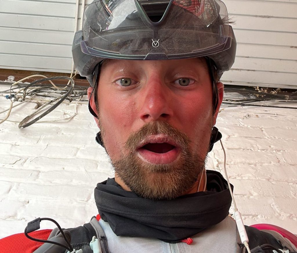 Champion ultra-cyclist Max Riese has died aged 36 after apparently hitting a deer on a downhill road in Germany - an impact so violent it tore his racing bike apart.