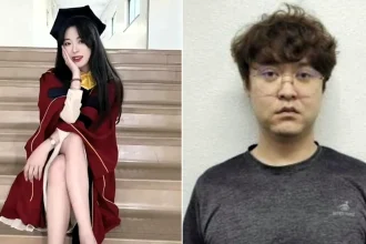 A lecturer allegedly killed and dismembered a graduate he was seeing days after she flew in for her diploma - police say he feared losing his job.