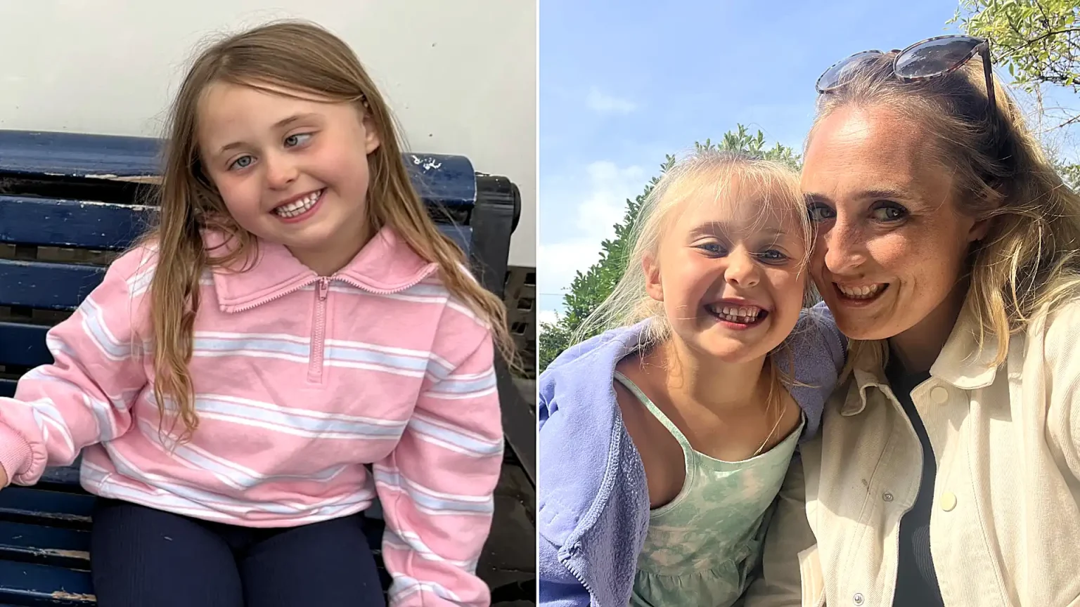 A mum has revealed how her daughter throwing a book at her little sister uncovered an incurable brain tumour - a "harmless" accident that gave the six-year-old just months to live.