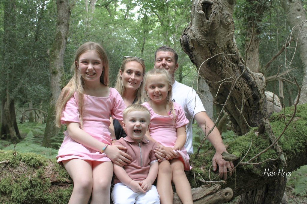 A mum has revealed how her daughter throwing a book at her little sister uncovered an incurable brain tumour - a "harmless" accident that gave the six-year-old just months to live.