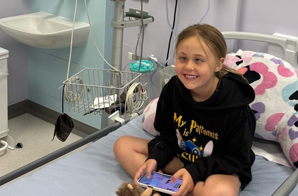 A mum has revealed how her daughter throwing a book at her little sister uncovered an incurable brain tumour - a "harmless" accident that gave the six-year-old just months to live.