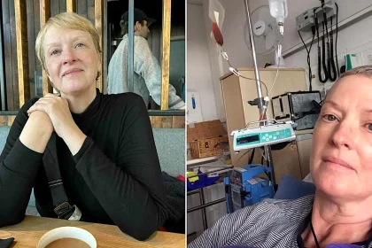 A woman thought the blood on her pillow was from scratching her ear - but the terrifying truth emerged at a routine dentist appointment weeks later.