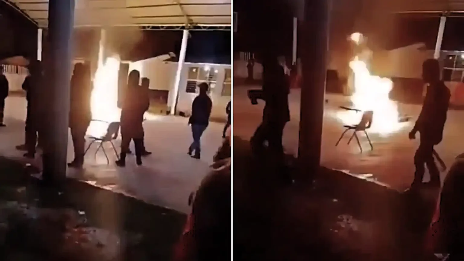A couple were dragged from their home, beaten and burned to death by villagers after being accused of witchcraft in Chiapas, Mexico - sparking a murder investigation.