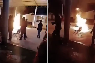 A couple were dragged from their home, beaten and burned to death by villagers after being accused of witchcraft in Chiapas, Mexico - sparking a murder investigation.