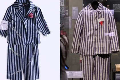 Zara has been slammed over a children's Halloween costume that shoppers claim resembles uniforms worn by Auschwitz prisoners - and it has vanished from its UK website.