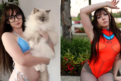 A model earning £50,000 a month says she skips supercars and designer gear to spend £2,000 a month on her four cats - they live better than most people.