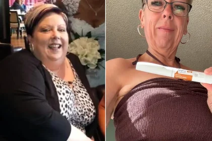 A woman who couldn't breathe and hid at the back of every family photo has shed 16st after quitting cigarettes and grab-and-go snacks costing her £500 a month.