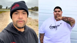 A man who weighed 40 stone and thought he would die before 30 has lost 25 stone without jabs or surgery - after years of £45-a-day takeaways.