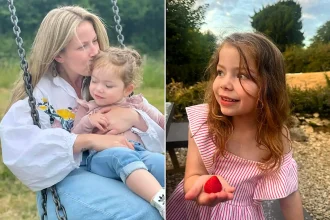 A mum is considering freezing her daughter's eggs after the little girl started puberty at just 10 months old and now needs injections every four weeks.