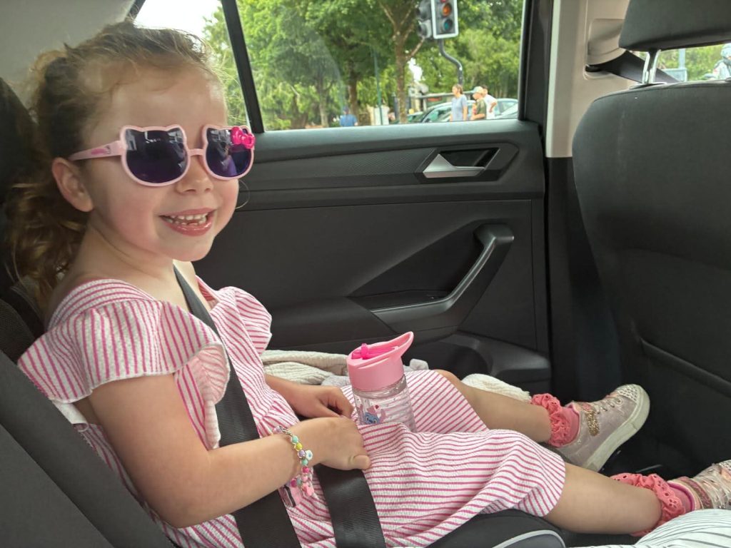 A mum is considering freezing her daughter's eggs after the little girl started puberty at just 10 months old and now needs injections every four weeks.