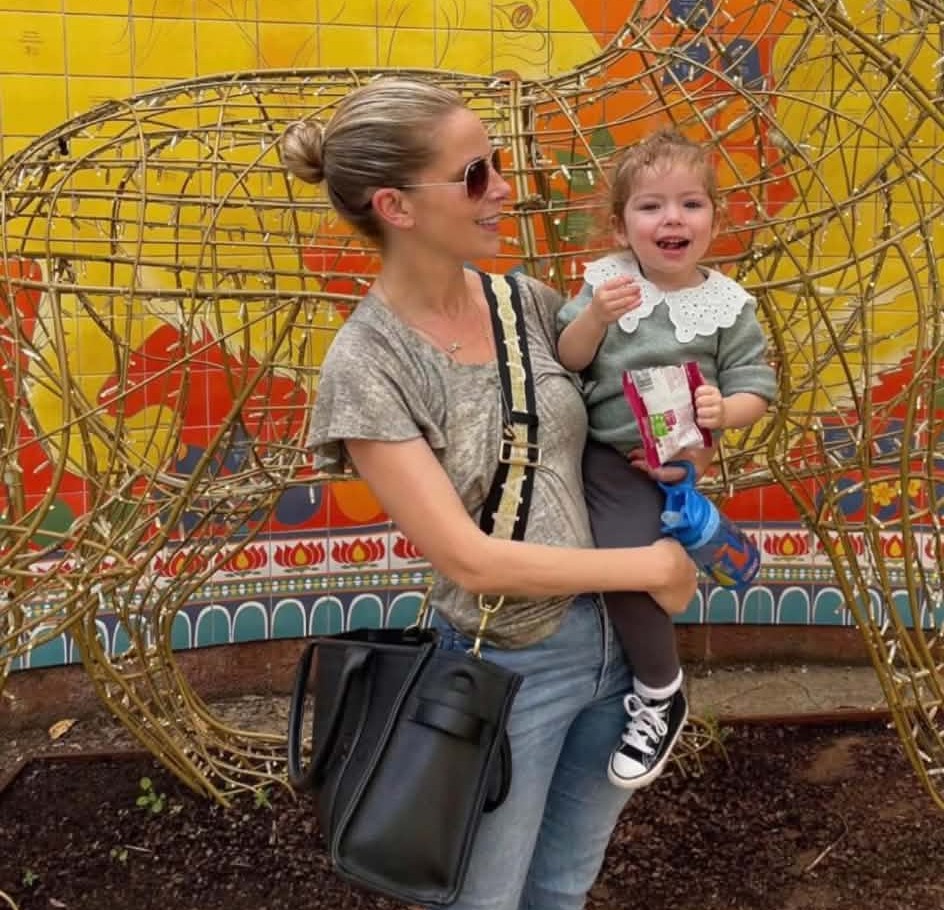 A mum is considering freezing her daughter's eggs after the little girl started puberty at just 10 months old and now needs injections every four weeks.