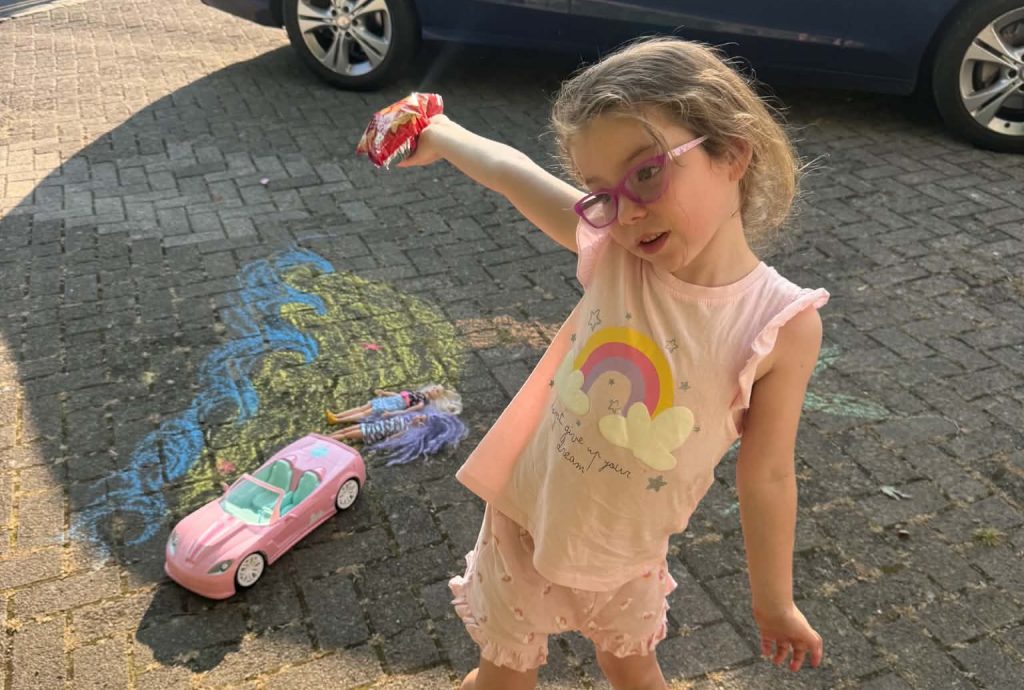 A mum is considering freezing her daughter's eggs after the little girl started puberty at just 10 months old and now needs injections every four weeks.