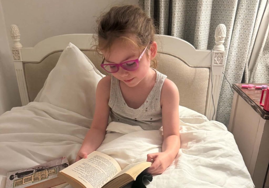 A mum is considering freezing her daughter's eggs after the little girl started puberty at just 10 months old and now needs injections every four weeks.