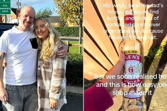 Grieving daughter wants booze banned from delivery apps after her alcoholic dad ordered vodka to his door daily for eight months - before dying aged 52.