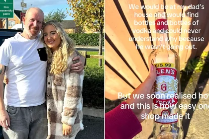 Grieving daughter wants booze banned from delivery apps after her alcoholic dad ordered vodka to his door daily for eight months - before dying aged 52.