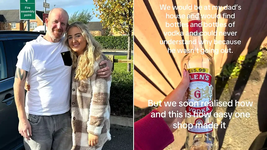 Grieving daughter wants booze banned from delivery apps after her alcoholic dad ordered vodka to his door daily for eight months - before dying aged 52.