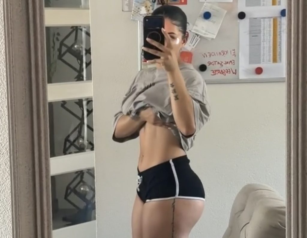 A woman looks almost unrecognisable two months after dumping her fiancé - despite weighing exactly the same, thanks to plummeting cortisol levels.